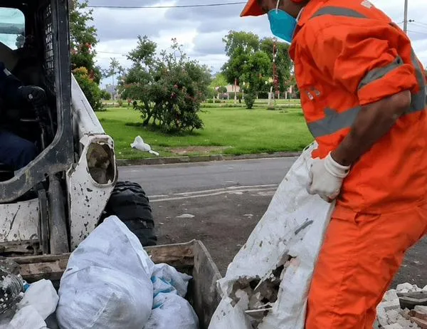 Más de 4.500 toneladas de residuos voluminosos retiradas de las calles de Bogotá del 3 al 7 de agosto  