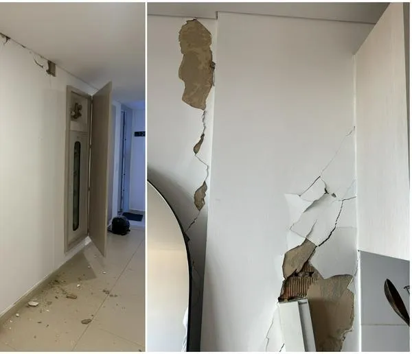 Denuncias edificio Parkview 145: vecinos denuncian grietas por temblor de hoy