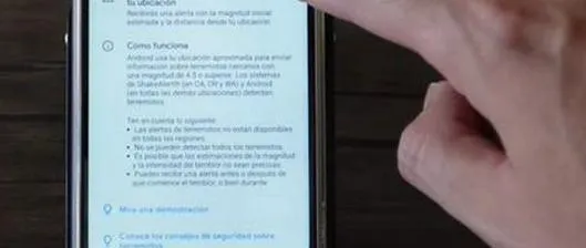 ¿Cómo activar la alarma de temblor o terremoto en el celular? Android y iOS