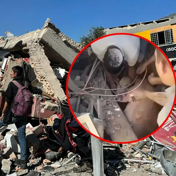 Rescatan bebé de los escombros en Cali tras terremoto de 7,4 en Colombia: video