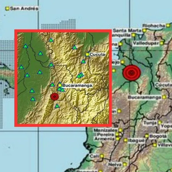 Temblores en Colombia en Los Santos (Santander), océano Pacífico e Istmina 