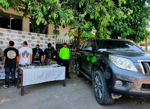 Capturan a cinco presuntos sicarios del Clan del Golfo en el Tolima