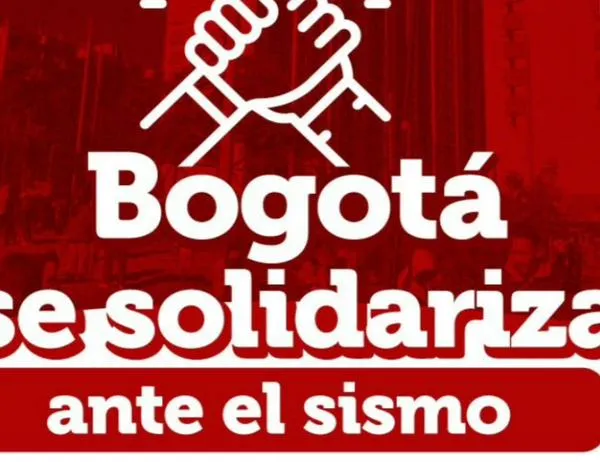 Alcaldía de Bogotá habilitó cuatro puntos de donaciones y ayudas a damnificados por terremoto 
