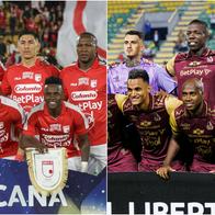 Partidos de Santa Fe y Tolima en Sudamericana y Libertadores: acá, programación