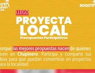 Chapinero invita a convertir las ideas de la comunidad en proyectos para transformar la localidad 