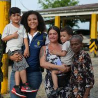 Última familia que estaba desaparecida en el Chocó 