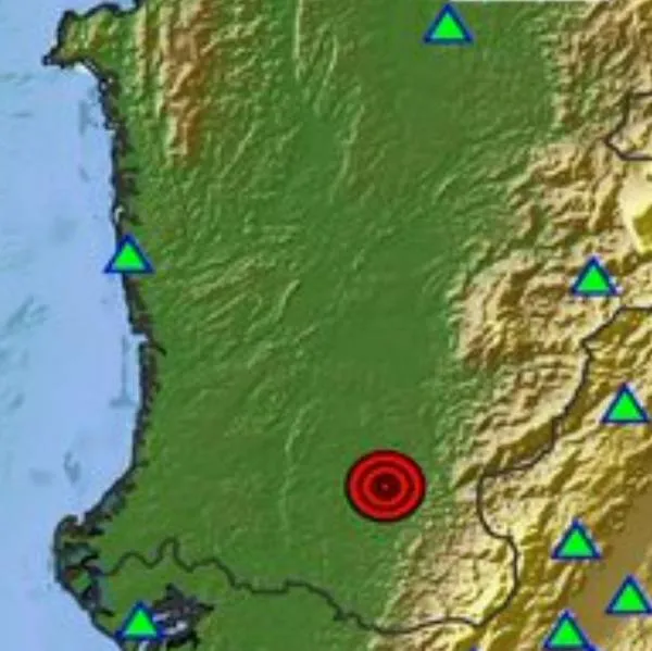 Temblor en Colombia de magnitud 2.8 en Litoral del San Juan, Chocó, hoy 130826