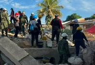 Búsqueda y rescate continúan este jueves en el barrio Capri tras el terremoto