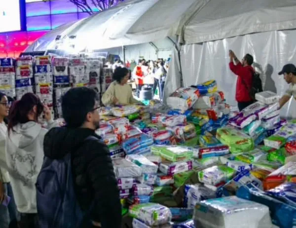 En fotos: Así avanzan las donaciones de Bogotá para atender la emergencia en Chocó y otras zonas 