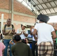 A niña de 3 años le celebran el cumpleaños en Quibdó, luego del terremoto en Colombia
