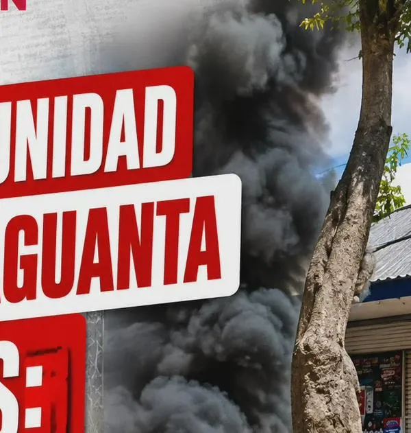 Comunidad no aguanta más: protestas por prolongados cortes de energía en medio del intenso calor