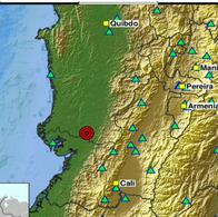 Conozca los detalles de los sismos registrados por el Servicio Geológico Colombiano en Chocó y Antioquia durante la madrugada de este viernes.