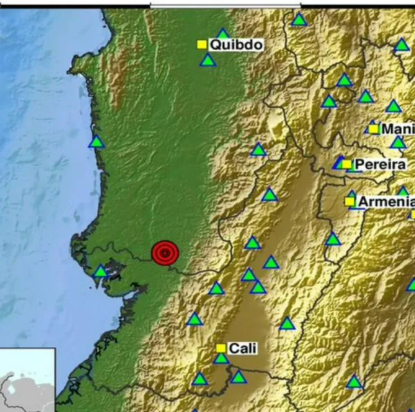 Conozca los detalles de los sismos registrados por el Servicio Geológico Colombiano en Chocó y Antioquia durante la madrugada de este viernes.