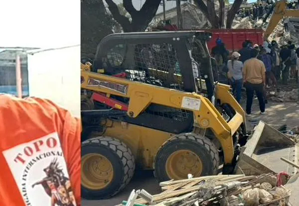 Conociendo a Jhon Jairo, uno de los 'Topos' que apoya las labores de rescate y emergencia en Cali