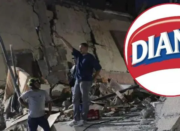 Grupo Diana entrega alimentos y agua a damnificados por el terremoto