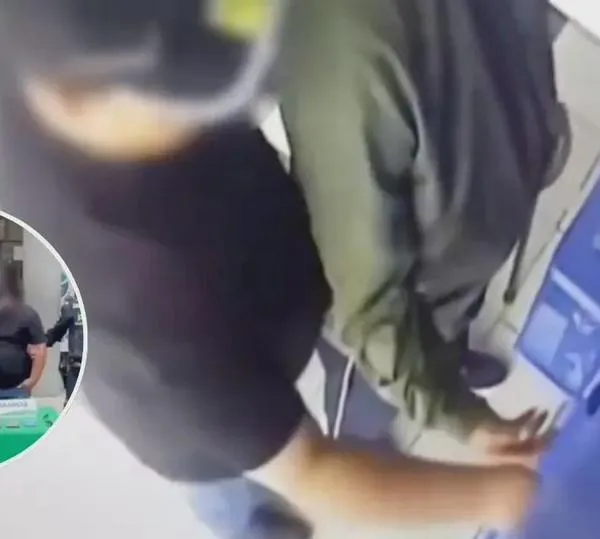 Policía captura en Engativá a dos personas señaladas de bloquear cajeros para robar a clientes