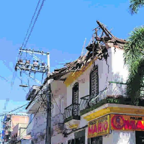 El terremoto golpeó con fuerza al centro de Cartago