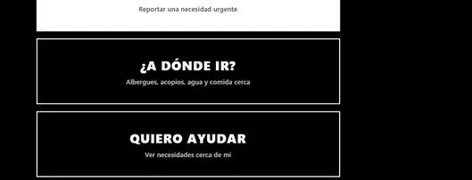 Webapp busca coordinar ayudas humanitarias incluso en zonas sin conexión a internet