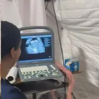 “La alegría invadió la carpa”: conmovedora revelación de género en hospital de campaña de Pereira