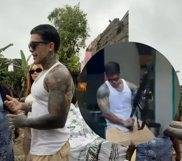 Video de Yeferson Cossio en Chocó con un arma de la Policía: qué pasó