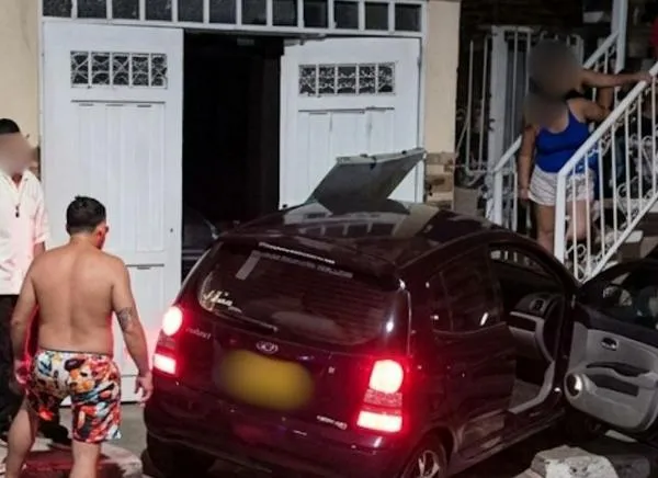 Conductor presuntamente borracho se estrelló contra una casa en Ibagué