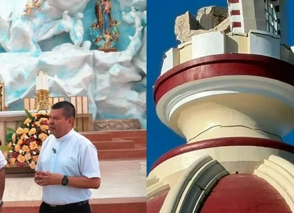 Zarabanda se une a campaña para restaurar el templo de Chaparral