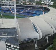 Así quedó el Pascual Guerrero, luego del terremoto; expertos evaluaron el estadio de Cali