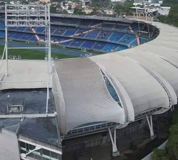 Así quedó el Pascual Guerrero, luego del terremoto; expertos evaluaron el estadio de Cali