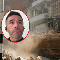 De fondo, imágenes del terremoto en Pereira; destacadao, el exfutbolista  Fabián Vargas