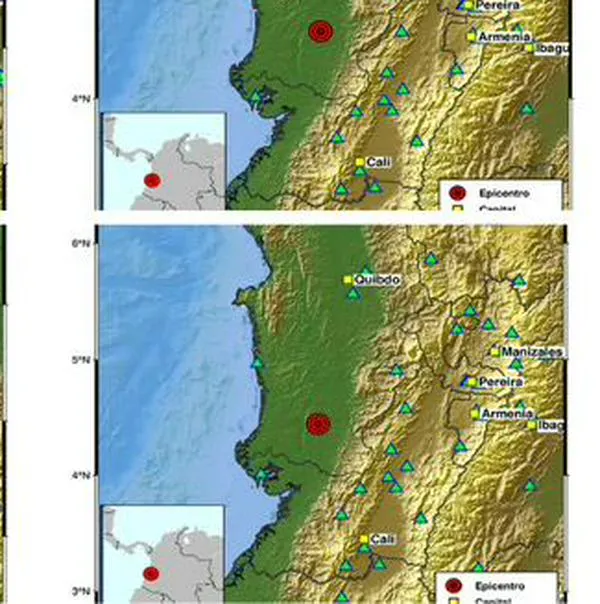 Chocó tuvo cinco nuevos sismos de baja magnitud en la madrugada de este martes