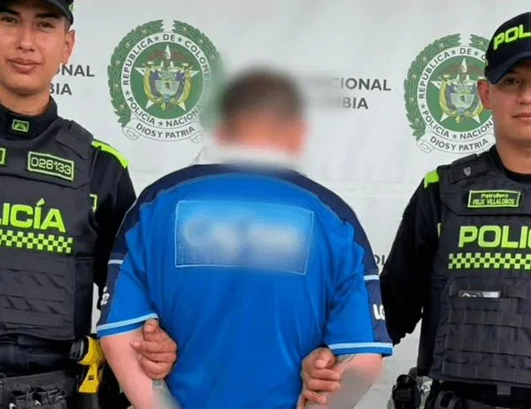 Hombre intentó escapar en Chapinero y terminó capturado con brazalete del INPEC 