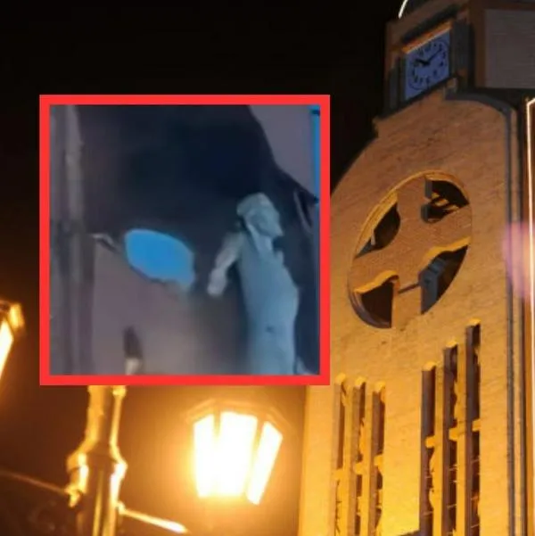Impactante video muestra lo que pasó con estatua de Cristo en pleno terremoto
