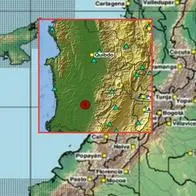 Temblor en Colombia de magnitud 2.5 en  Sipí, Chocó, este 18082026