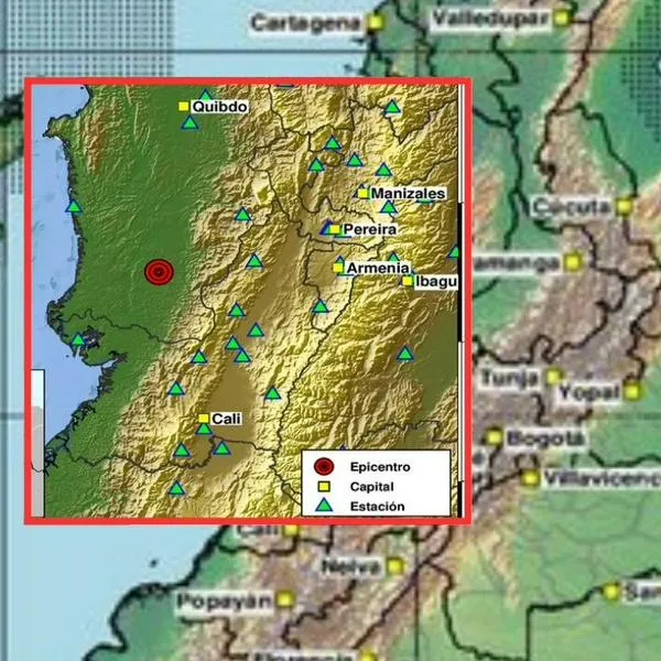 Temblor de magnitud  2.8 en Istmina (Chocó) hoy 19082026