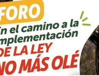 Ley 'No Más Olé' cumple dos años: Bogotá realizará foro sobre sus retos de implementación: agéndate este 20 de agosto 