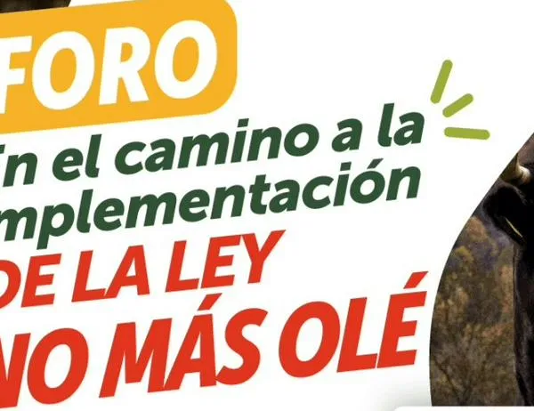 Ley 'No Más Olé' cumple dos años: Bogotá realizará foro sobre sus retos de implementación: agéndate este 20 de agosto 