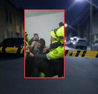 Video muestra extraño procedimiento policial en Suba Rincón