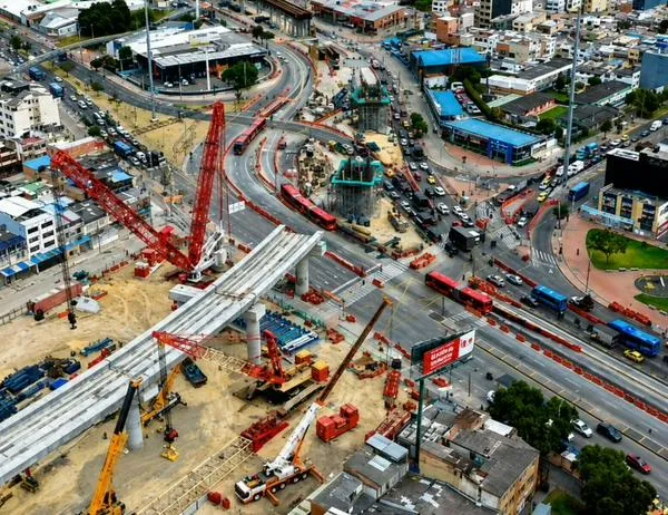 Este 20 de agosto inicia la construcción de puente del Metro en avenida NQS con calle Octava sur en Bogotá 