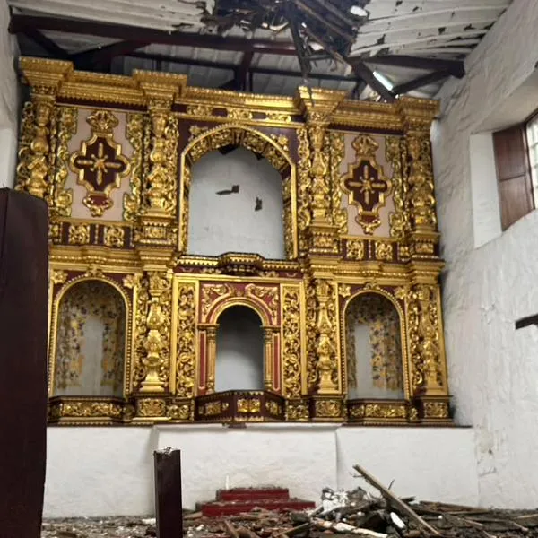 Imágenes | La iglesia La Merced presenta daños en su infraestructura tras el terremoto en Cali