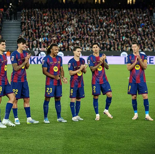 Jugadores del Barcelona