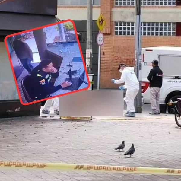 Lugar en el que dieron de baja al sujeto que atacó con cuchillo a un policía en el CAI Galán de Bogotá