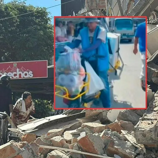 Comerciante conmovió al donar sus ahorros a víctimas del terremoto en Colombia