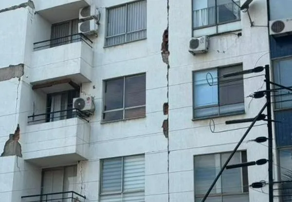 Recorrido por La Flora revela los daños que dejó el terremoto en sus edificios