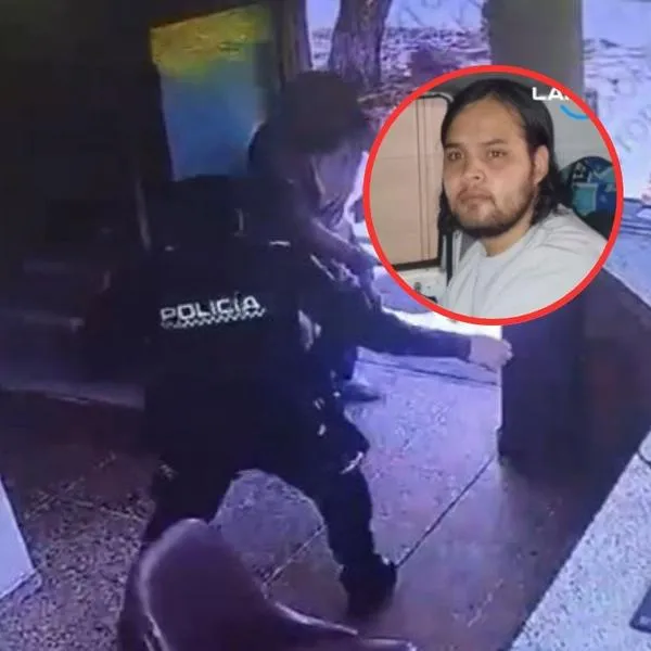 Él era Michael Felipe Santos, el joven que fue abatido luego de intentar asesinar a un policía en un CAI de Bogotá