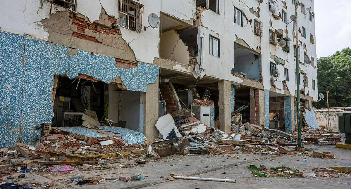 Terremoto en Venezuela: trasladan restos de niños víctimas del sismo