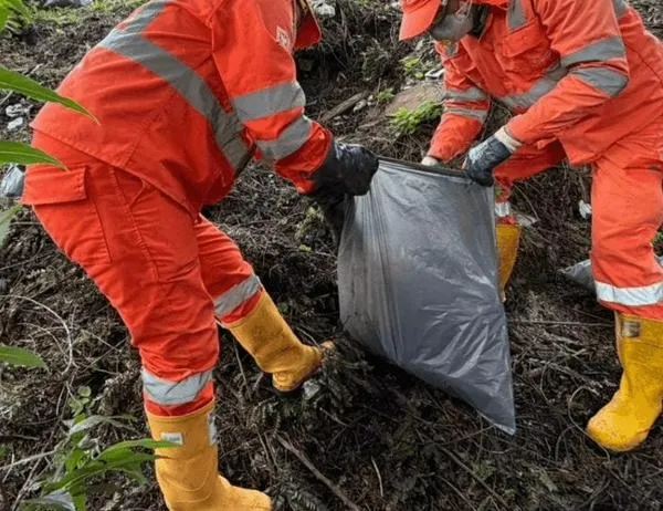 Bogotá retiró de sus calles y espacios públicos más de 1.800 toneladas de escombros y residuos voluminosos del 15 al 17 de agosto 