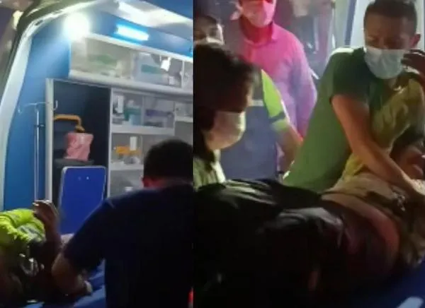 14 socorristas fueron hospitalizados tras incendio en Gualanday