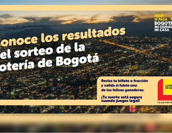 Número ganador y premios secos de la Lotería de Bogotá: revisa los resultados del sorteo del jueves 20 de agosto 