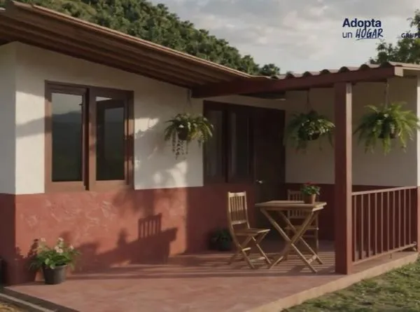 [Videos] Muestran las casas que les darán a las víctimas del terremoto: hay de 2 y 3 habitaciones