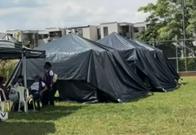 Así viven las familias de Nápoles que permanecen en un albergue tras el terremoto